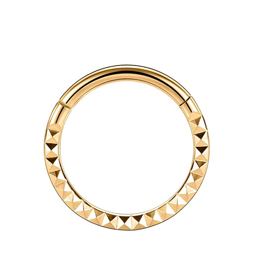 ASTM F136 Titanium Flower Unique Nose Ring | 6/8/10/12mm - Image 2