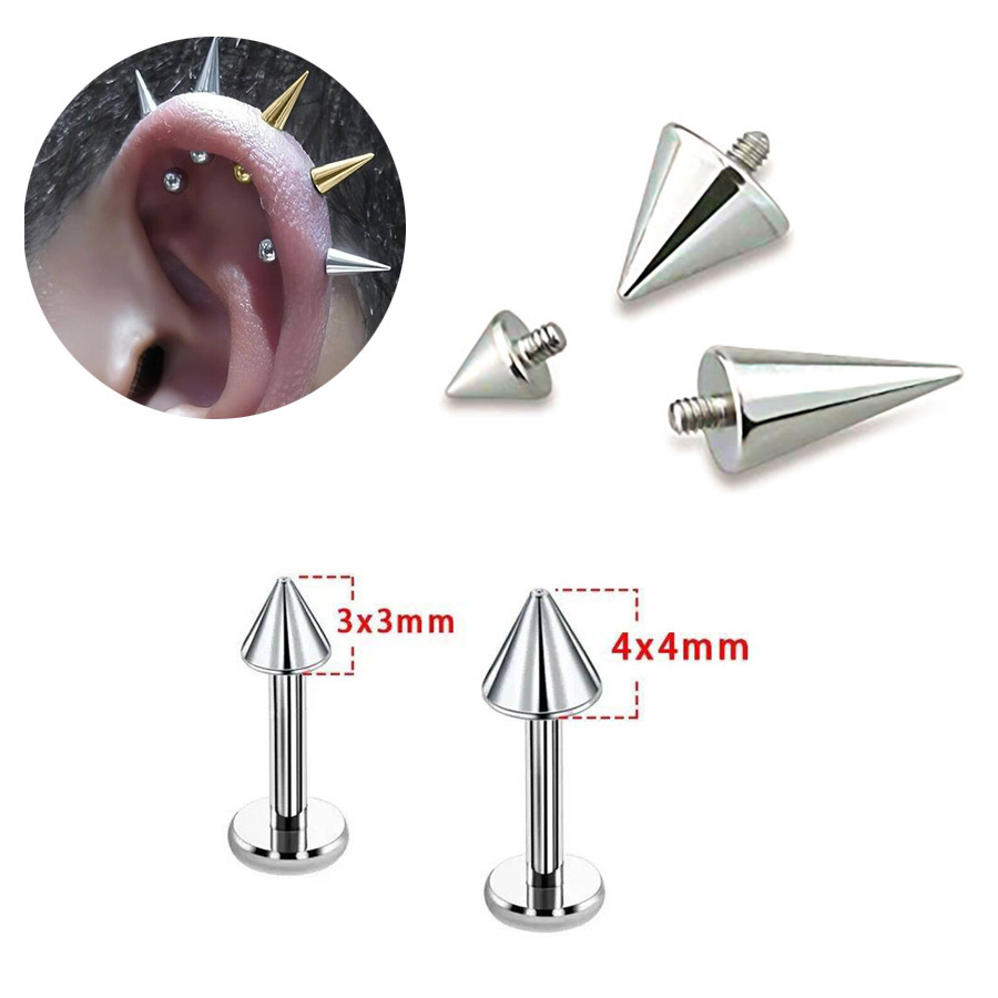 ASTM F136 Titanium Spike Devil Internally Threaded Replacement Part