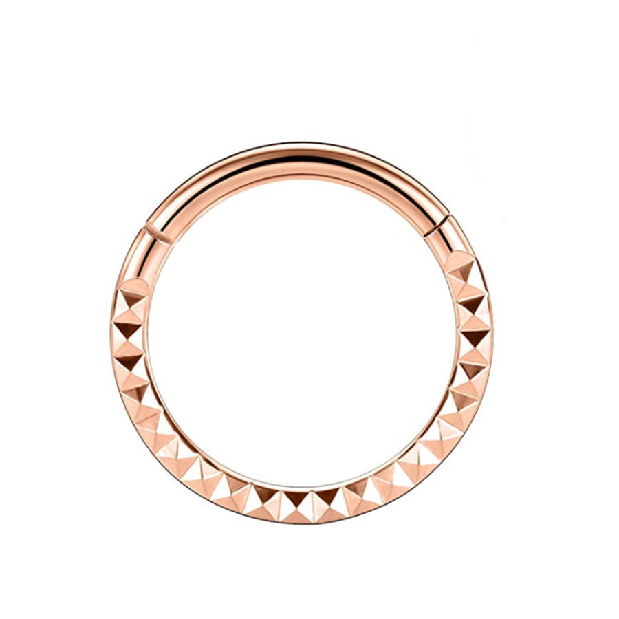 ASTM F136 Titanium Flower Unique Nose Ring | 6/8/10/12mm - Image 4