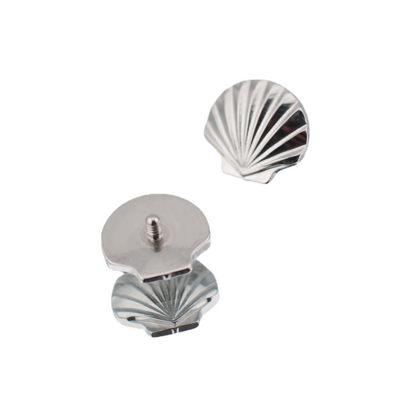 G23 Titanium Shell Labret Stud - Image 5