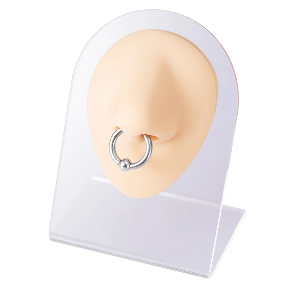 G23 Titanium Ball Punk Genital Ring - Image 4