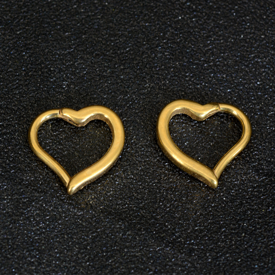 G23 Titanium 16G CZ Heart Fox Trendy Labret Stud | ID 10mm - Image 8