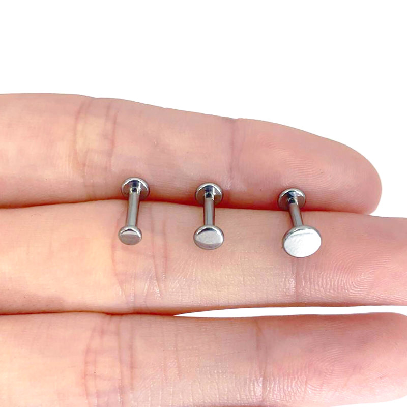 ASTM F136 Titanium 20G Externally Threaded Dermal Anchor | 3-5mm - Image 4