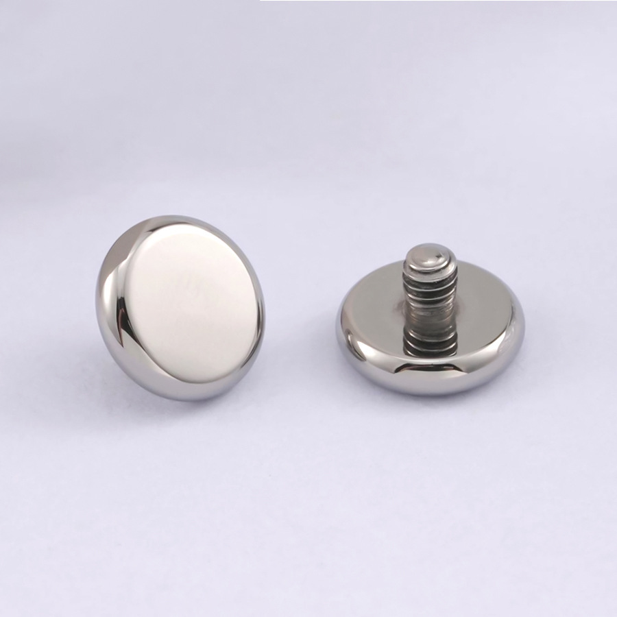 ASTM F136 Titanium 20G Externally Threaded Dermal Anchor | 3-5mm - Image 3