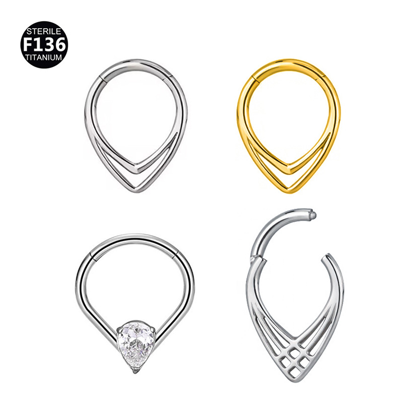 ASTM F136 Titanium 16G Minimalist Seamless Ring Nose Ring | 2mm