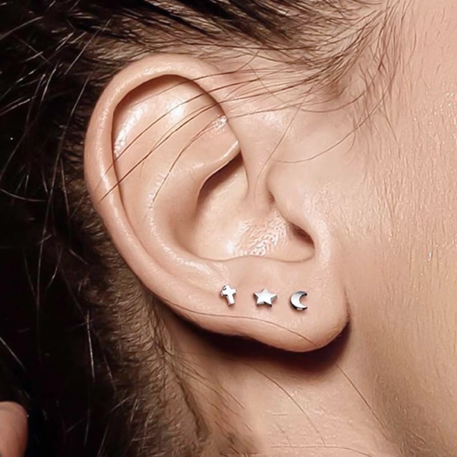 ASTM F136 Titanium 16G Heart Star Dermal Anchor | 2mm - Image 8