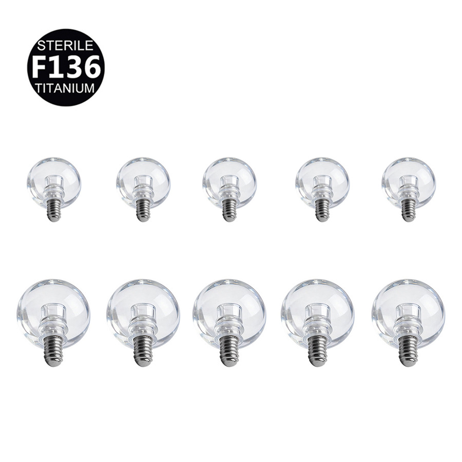 Titanium 20G Ball Externally Threaded Replacement Part | 9mm - Image 5