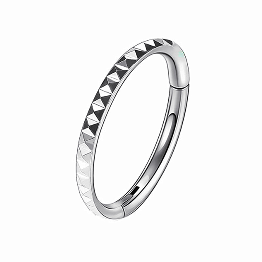 ASTM F136 Titanium Flower Unique Nose Ring | 6/8/10/12mm - Image 8