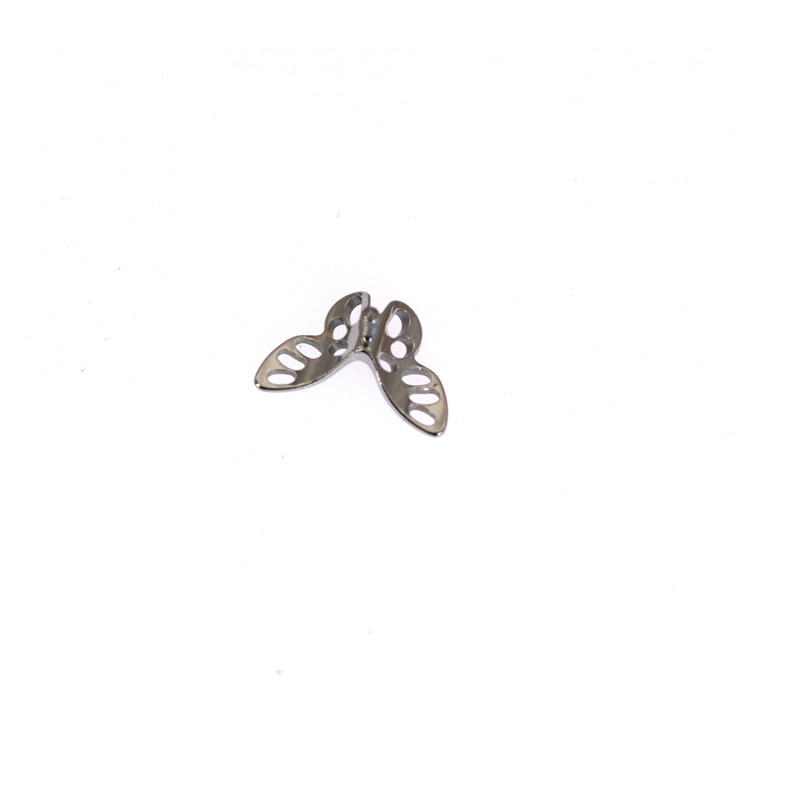 ASTM F136 Titanium Butterfly Minimalist Labret Stud - Image 3